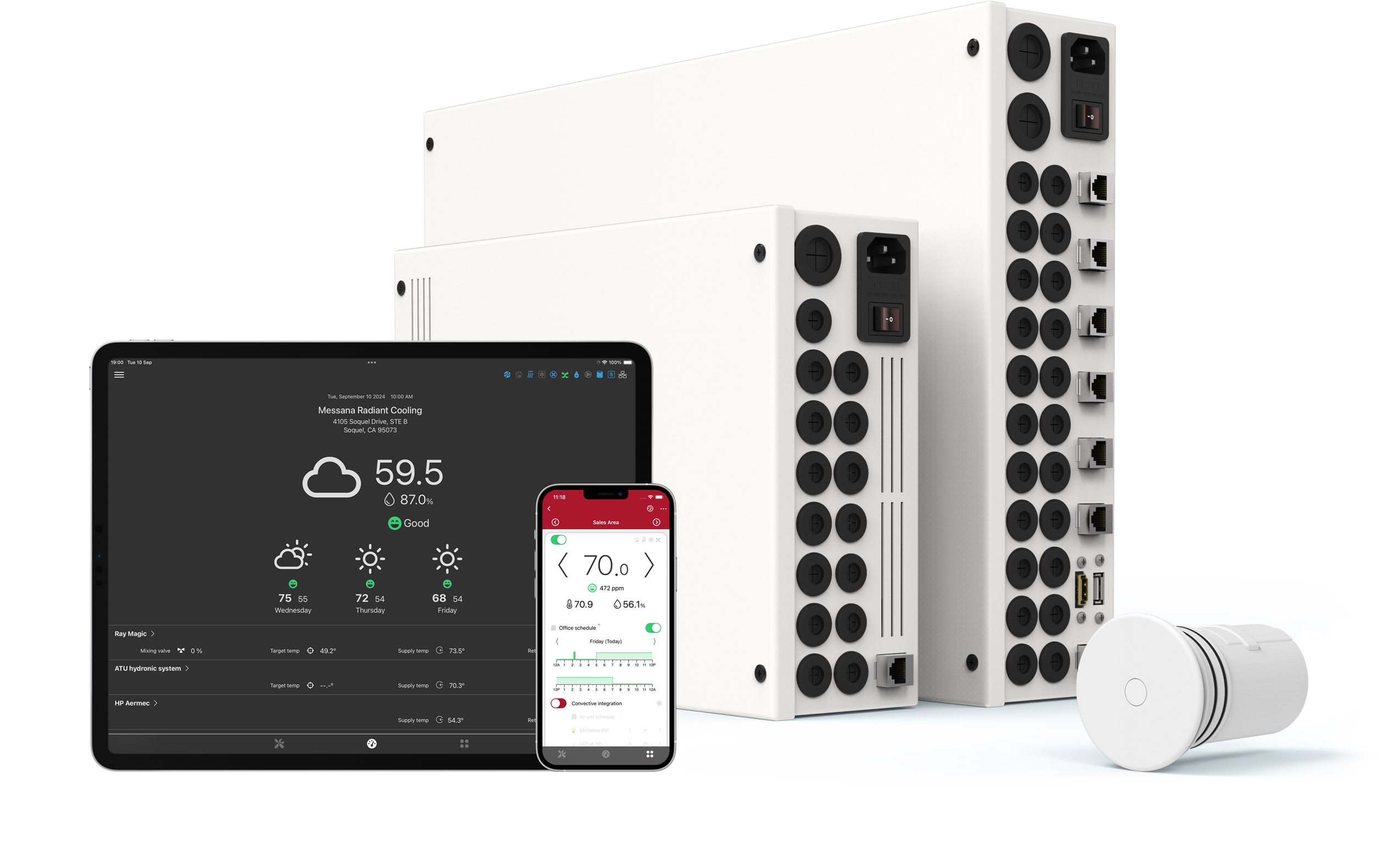 mBox, mZone, mSense and Messana App