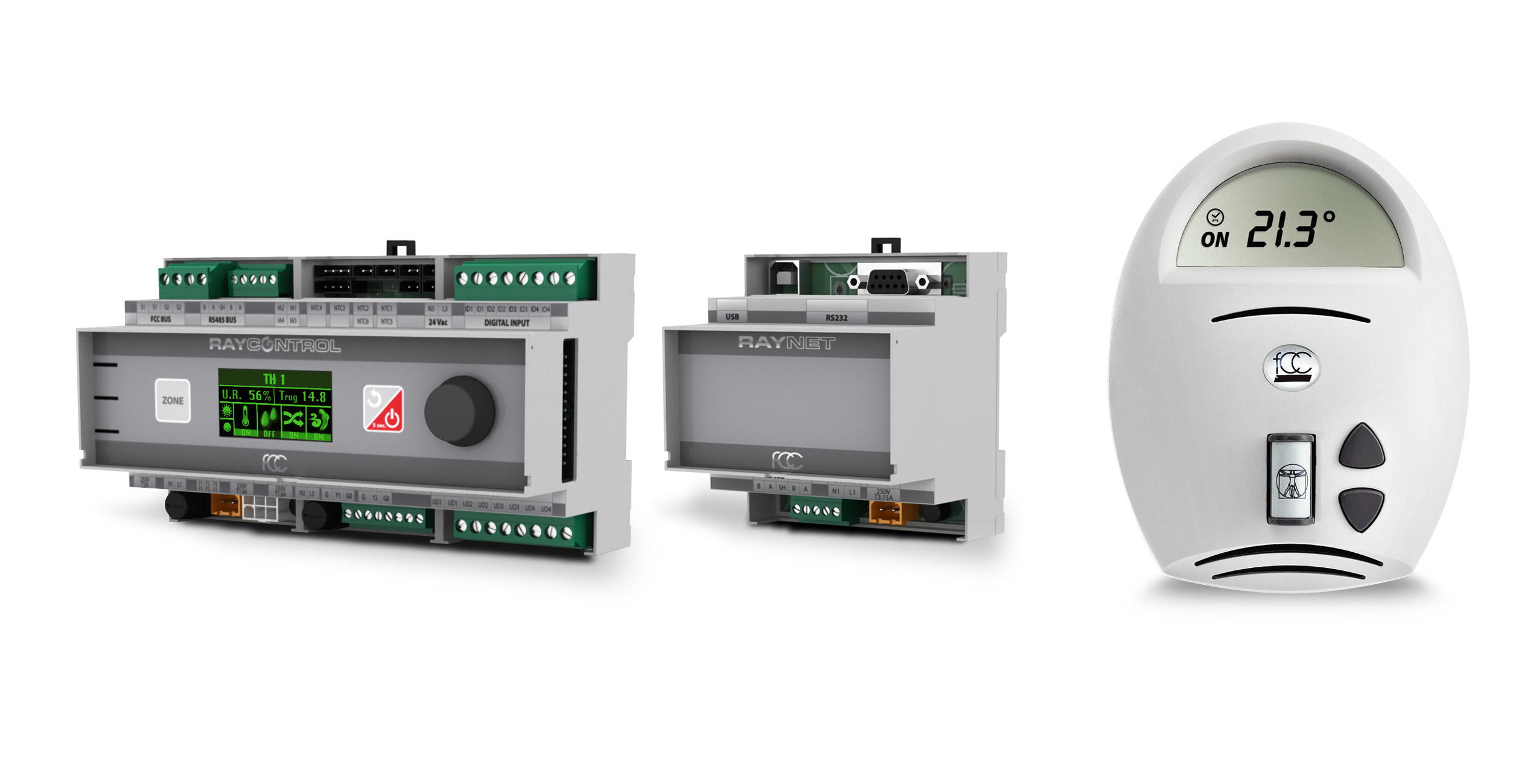 Ray Control, Ray Net and Ray Sense