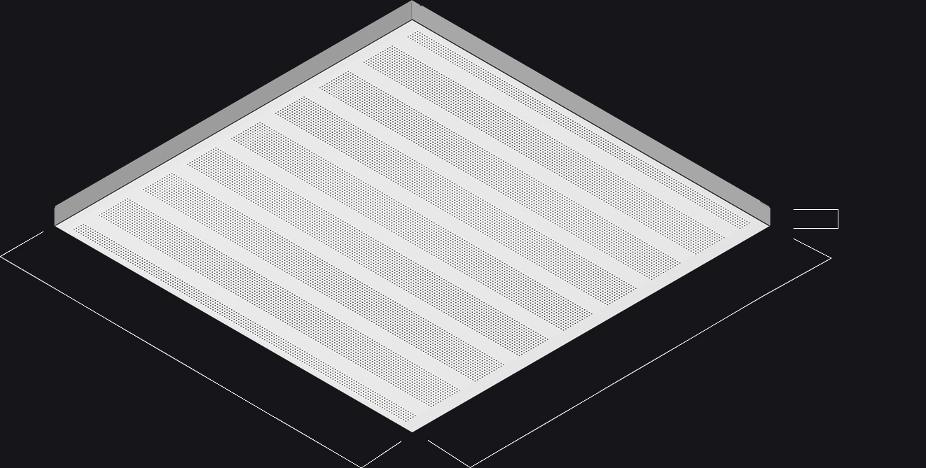 Ray Magic QM 24"x24" tech specs sizes