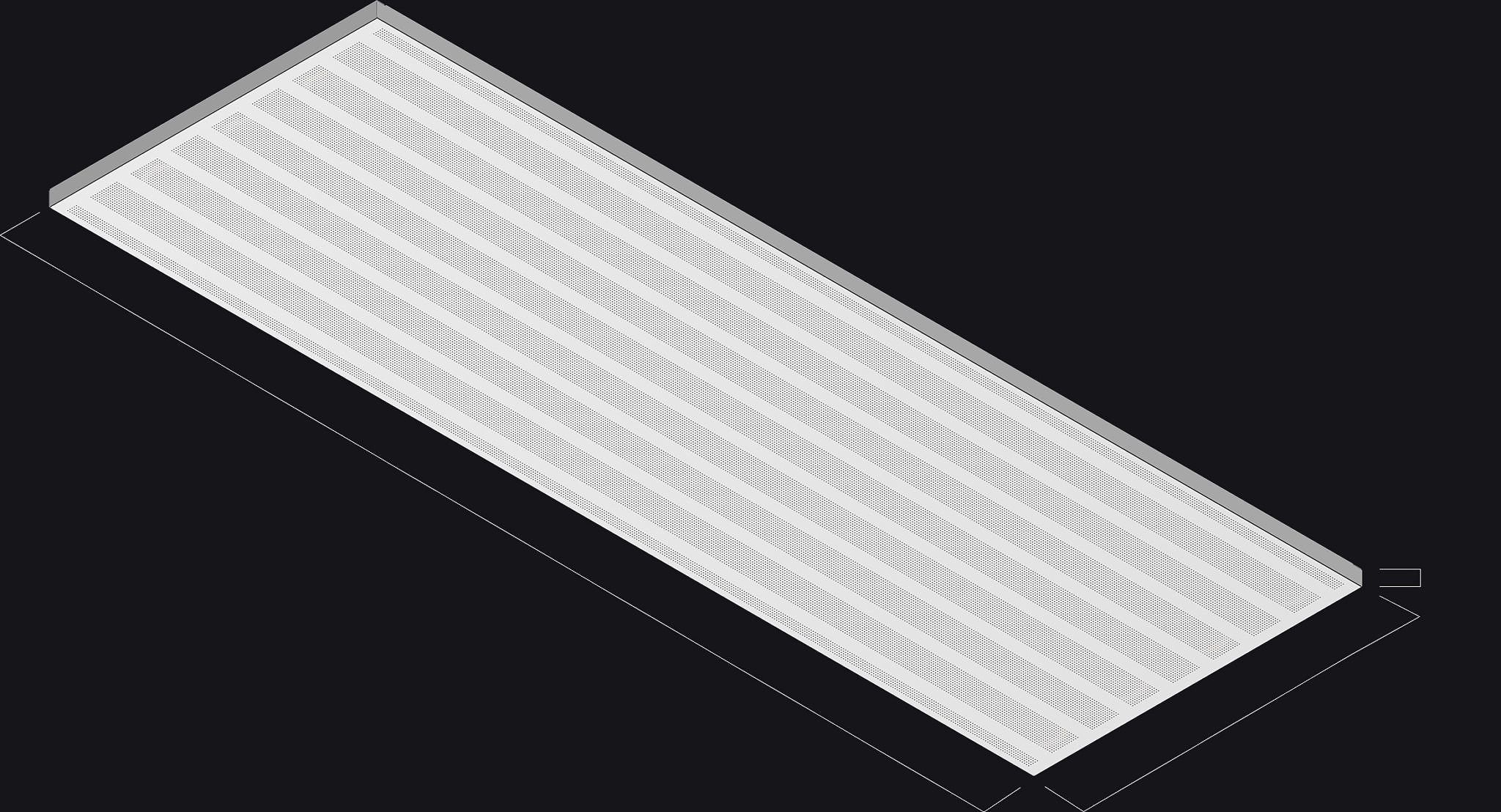 Ray Magic QM 24"x72" tech specs sizes